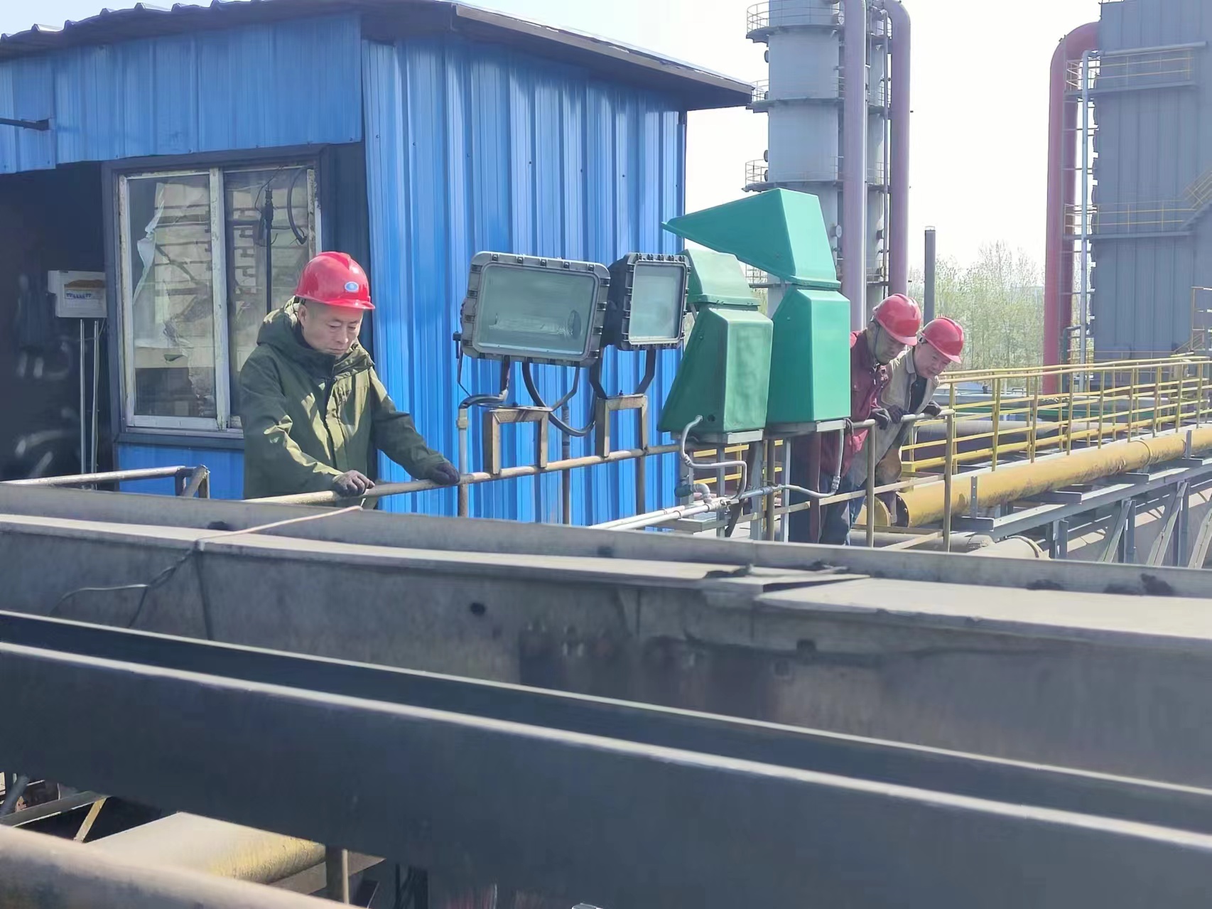 濉溪县生态环境分局党组书记局长朱光玉带队前往安徽宏昌铜业有限公司