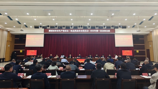 濉溪县安全生产委员会（食品药品安全委员会）2025年第一次全体会议召开