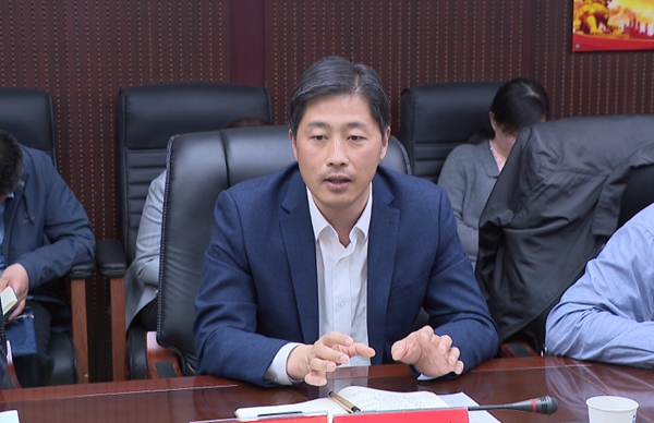 会前,汪国忠一行在王莉等陪同下,前往淮北新兴皇苑新能源科技有限公司