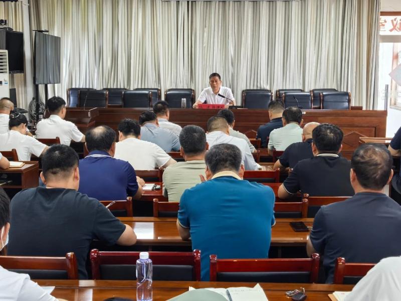 孙进到双堆集镇作学习教育专题党课报告