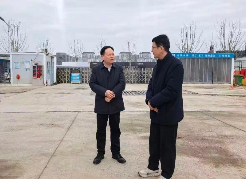 史庆超、张旱雨调研全县重点项目、企业复工复产情况