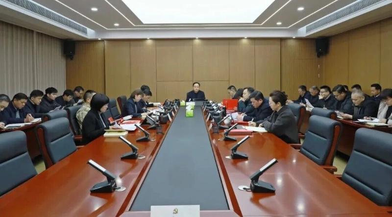 史庆超主持召开濉溪县委常委会会议