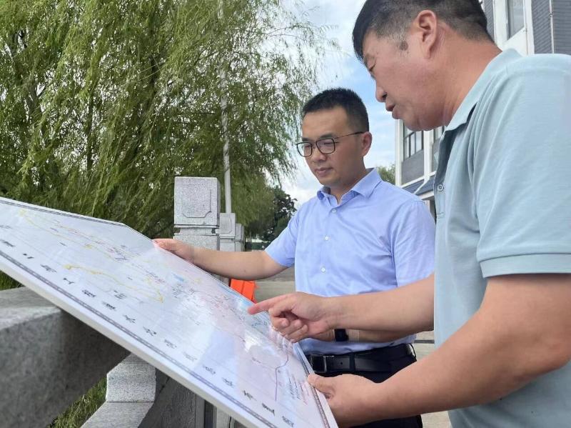 张旱雨调研我县重点水利项目建设情况