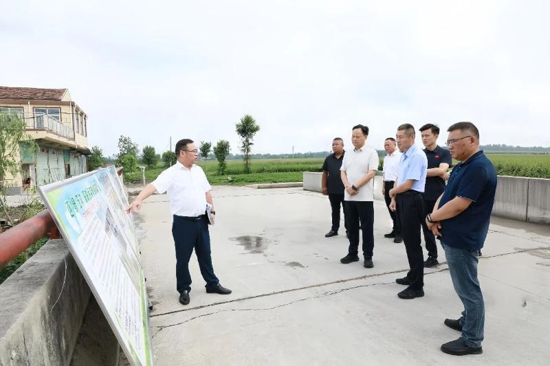 史庆超调研五沟镇重点工作