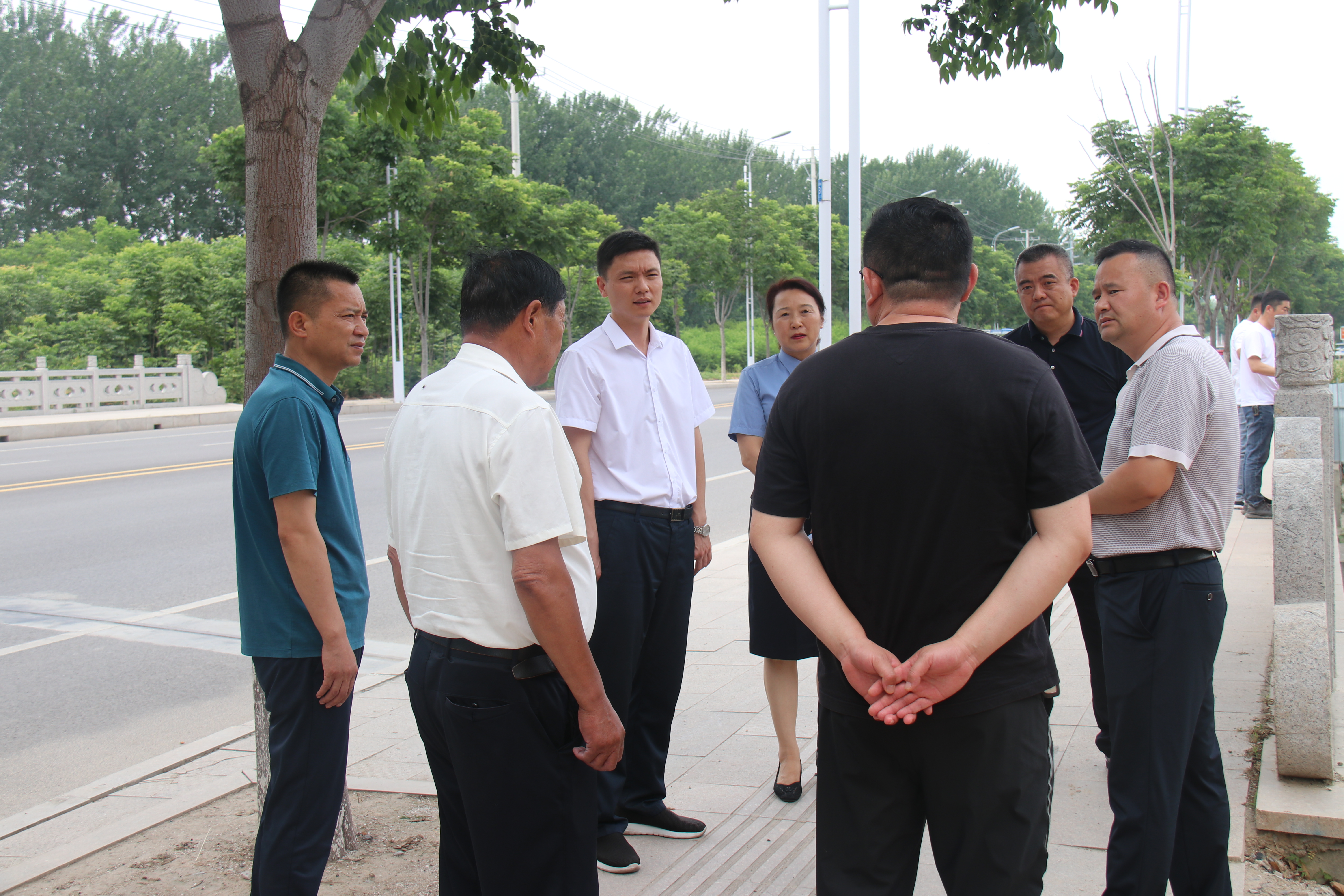 马明调研王引河河长制工作