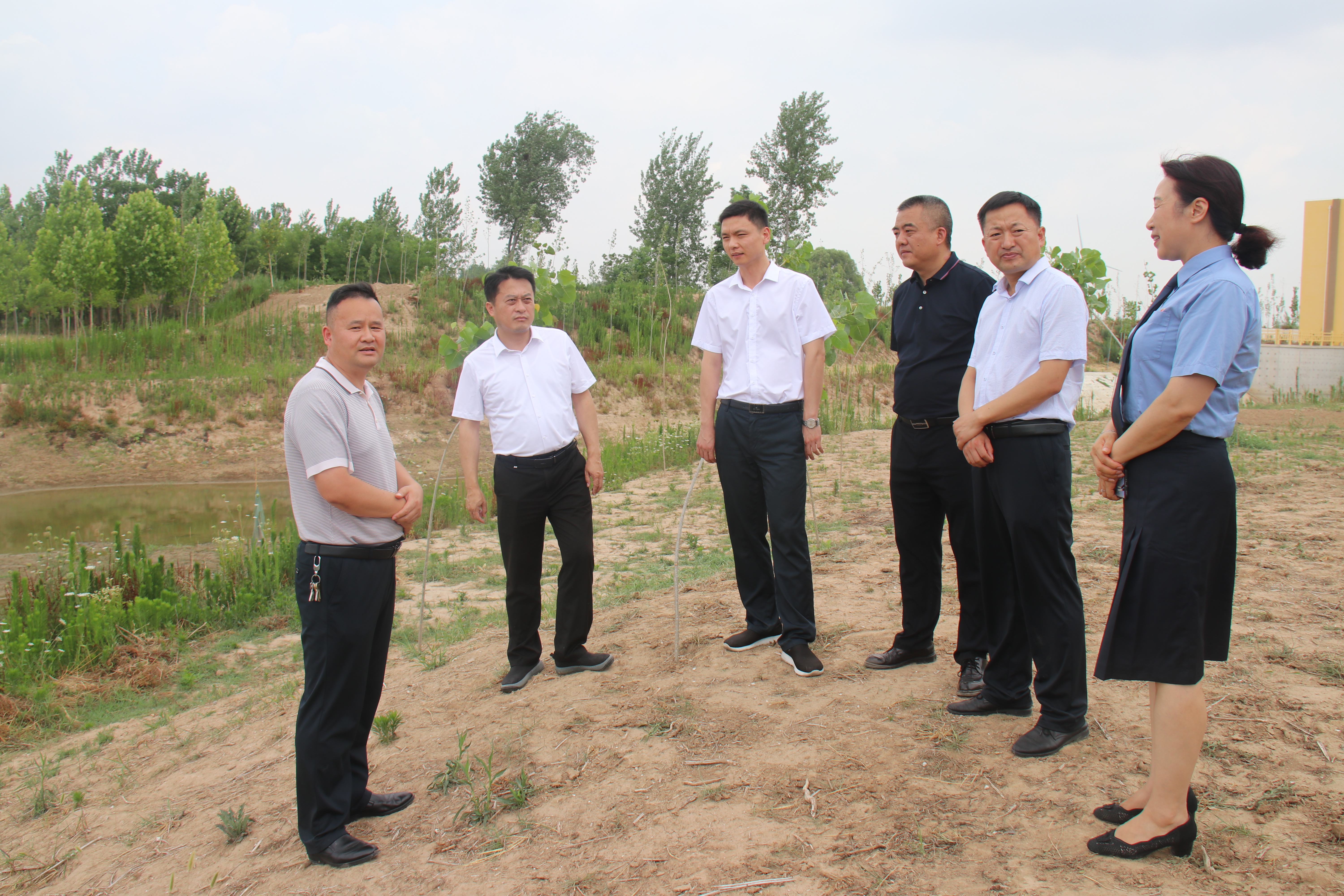 马明调研王引河河长制工作