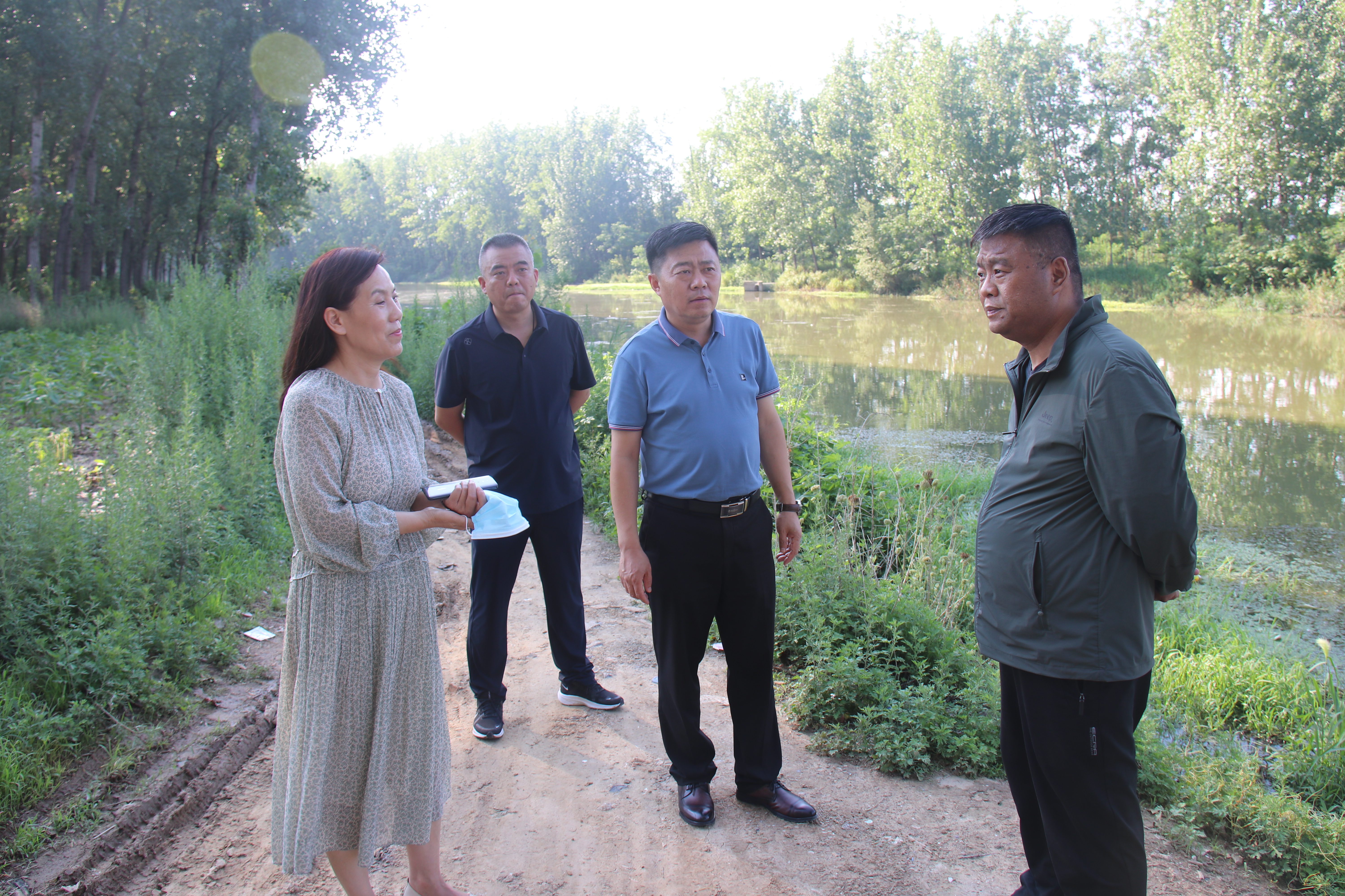 蒋鹏开展巡河调研并检查防汛工作_濉溪县人民政府